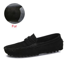 Load image into Gallery viewer, DEKABR Size 49 Men Casual Shoes Fashion Men Shoes Genuine Leather Men Loafers Moccasins Slip On Men's Flats Male Driving Shoes