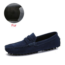 Load image into Gallery viewer, DEKABR Size 49 Men Casual Shoes Fashion Men Shoes Genuine Leather Men Loafers Moccasins Slip On Men's Flats Male Driving Shoes