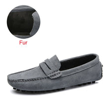 Load image into Gallery viewer, DEKABR Size 49 Men Casual Shoes Fashion Men Shoes Genuine Leather Men Loafers Moccasins Slip On Men's Flats Male Driving Shoes